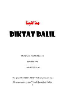 DIKTAT DALIL