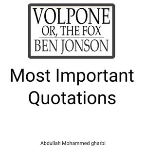 download book important quotations in volpone pdf - Noor Library