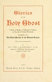 Glories Of The Holy Ghost