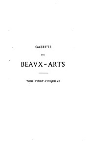 Gazette Des Beavz Arts