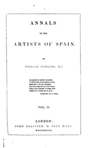 Annals Of The Artists Of Spain