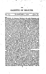 The Gazette Of Health