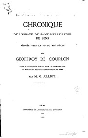 download book chronique de l abbaye de saint pierre le vif de sens ...
