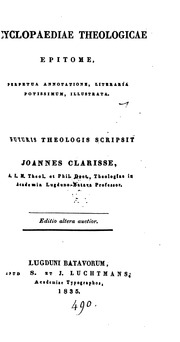 Encyclopaedia theologicae epitowe. موسوعة theologicae epitowe